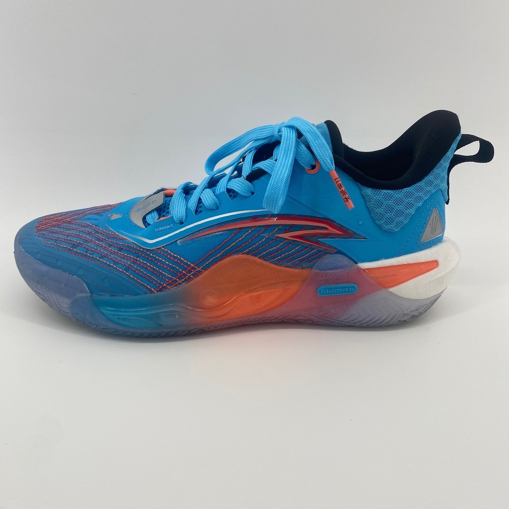 ANTA KAI 1 Basketball Shoes Mens 9 Blue Enlightened Warrior 8125B1128S-6